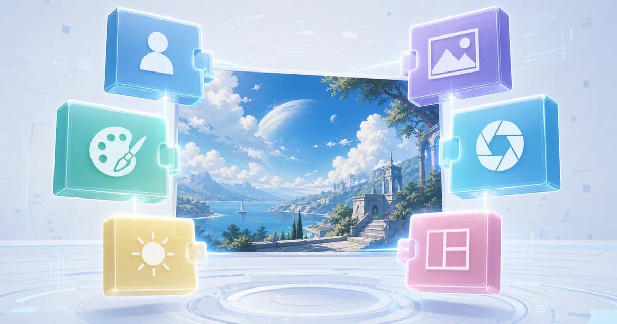 AI画像プロンプトの作り方｜カテゴリ別に組み立てると結果が安定する理由