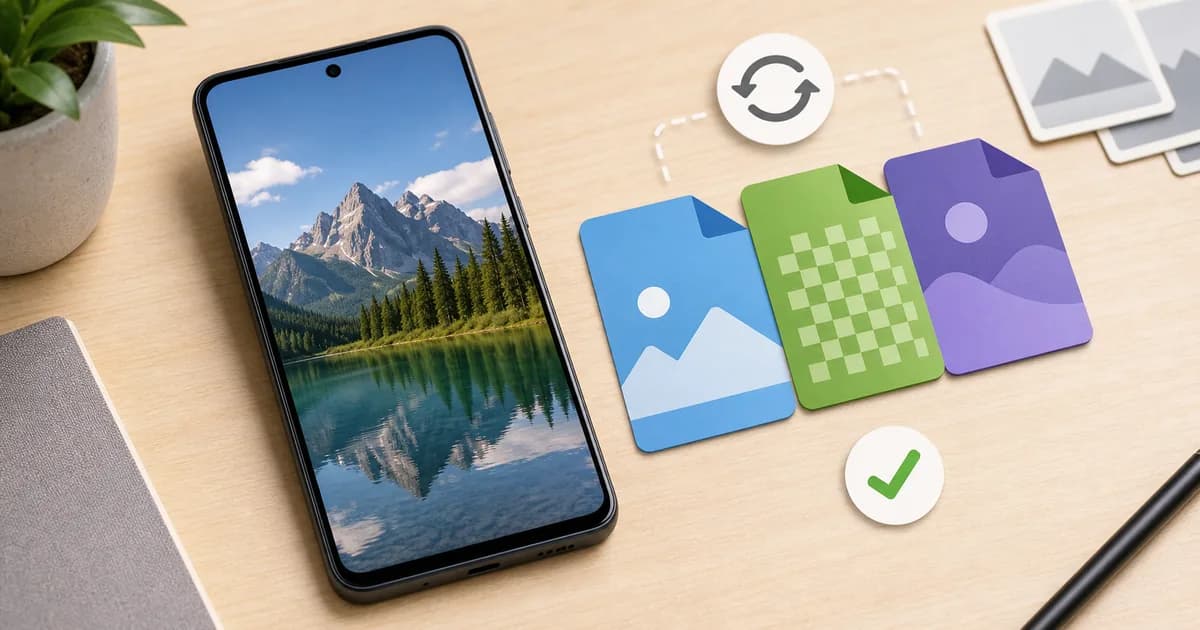 Androidの写真形式と変換方法｜JPEG・PNG・HEICの違いと使い分け