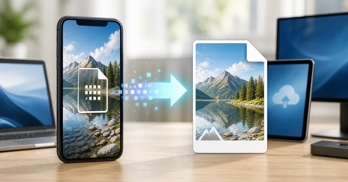 iPhone HEIC写真が開けない・送れない問題の3つの解決策｜互換性を優先する設定と変換ツール