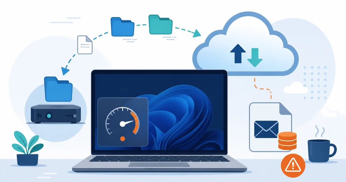 OneDrive同期でPCが重いときの確認方法|負荷・同期対象・容量を切り分ける