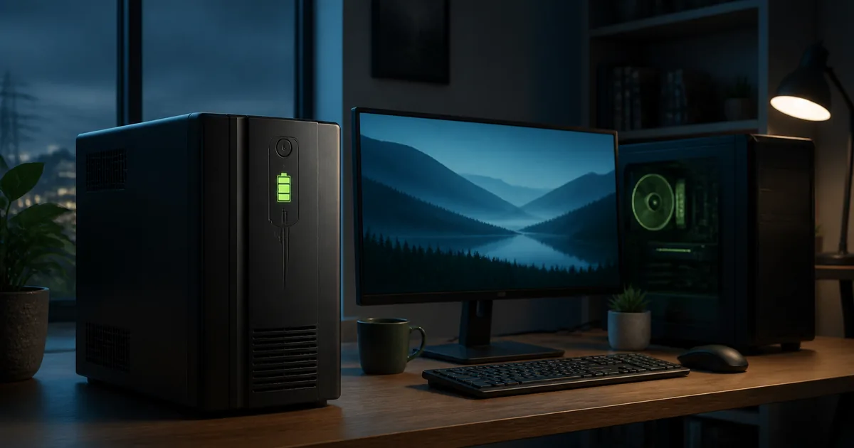 UPSとは?停電時にPCを守る仕組みと安全なシャットダウンの考え方