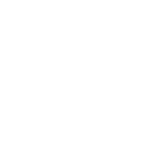 白いF字と円形の線を128pxで表示